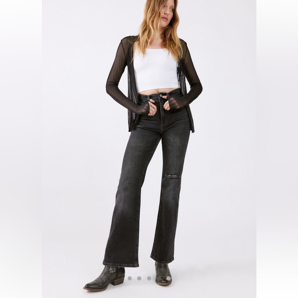 BDG High-waisted Comfort Stretch Black Jeans